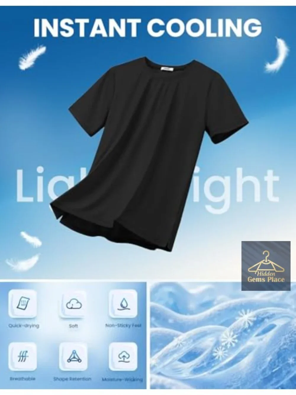 Men's UPF 50+ Rash Guard Shirt Quick Dry Short Sleeve Sun Protection Swim Tee